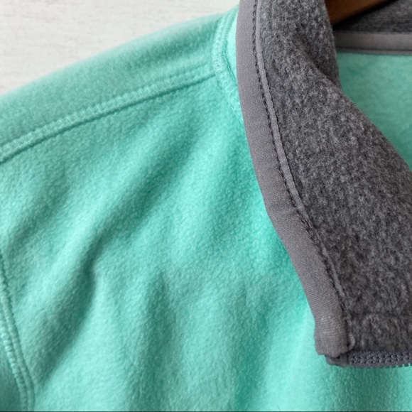 Made For Life Mint and Gray Half Zip Pullover.  Size XLarge. EUC - Picture 3 of 6